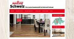 Desktop Screenshot of holzland.ch